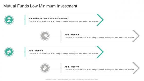 Mutual Funds Low Minimum Investment In Powerpoint And Google Slides Cpb