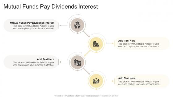 Mutual Funds Pay Dividends Interest In Powerpoint And Google Slides Cpb
