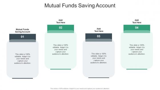Mutual Funds Saving Account In Powerpoint And Google Slides Cpb