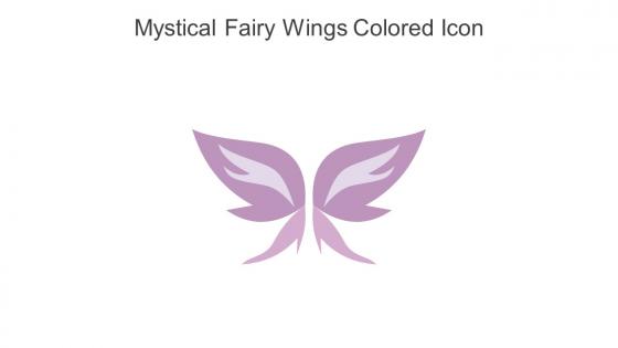 Mystical Fairy Wings Colored Icon In Powerpoint Pptx Png And Editable Eps Format