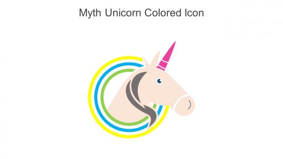 Myth Unicorn Colored Icon In Powerpoint Pptx Png And Editable Eps Format