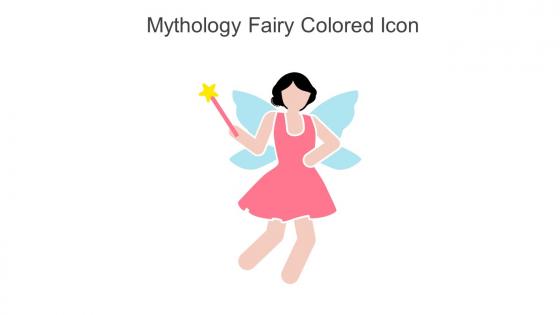 Mythology Fairy Colored Icon In Powerpoint Pptx Png And Editable Eps Format
