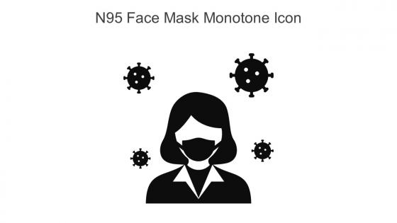 N95 Face Mask Monotone Icon In Powerpoint Pptx Png And Editable Eps Format