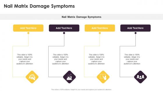 Nail Matrix Damage Symptoms In Powerpoint And Google Slides Cpb