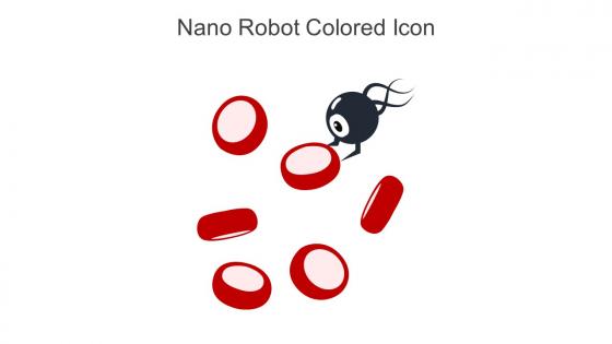 Nano Robot Colored Icon In Powerpoint Pptx Png And Editable Eps Format