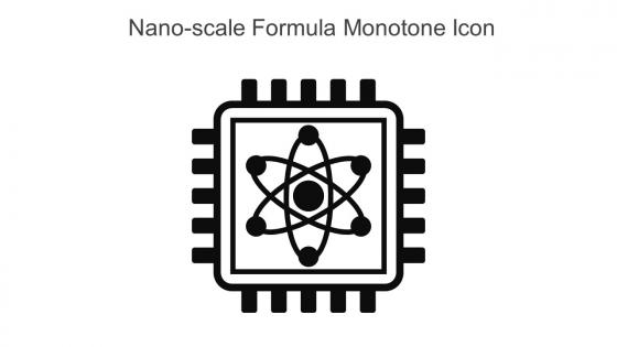 Nano Scale Formula Monotone Icon In Powerpoint Pptx Png And Editable Eps Format