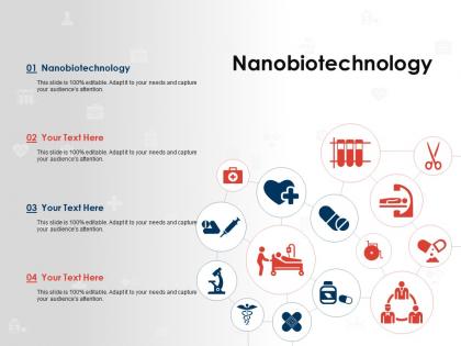 Nanobiotechnology ppt powerpoint presentation styles graphics example
