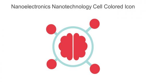 Nanoelectronics Nanotechnology Cell Colored Icon In Powerpoint Pptx Png And Editable Eps Format