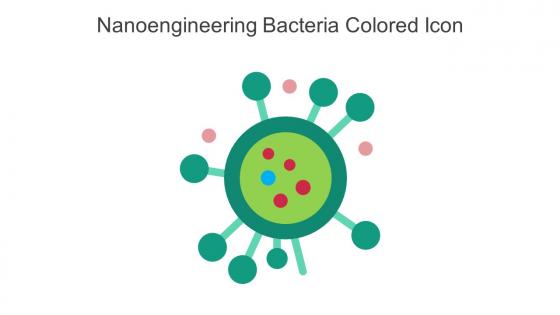 Nanoengineering Bacteria Colored Icon In Powerpoint Pptx Png And Editable Eps Format