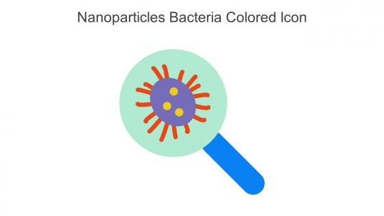 Nanoparticles Bacteria Colored Icon In Powerpoint Pptx Png And Editable Eps Format
