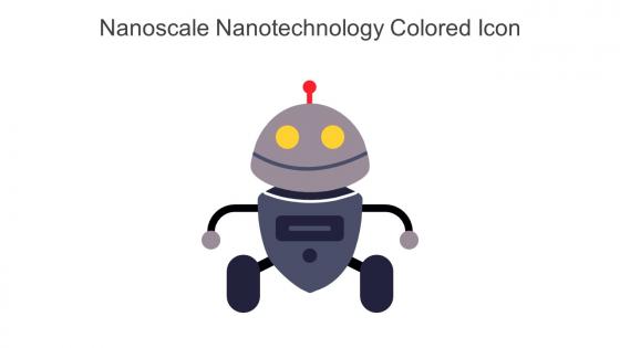 Nanoscale Nanotechnology Colored Icon In Powerpoint Pptx Png And Editable Eps Format