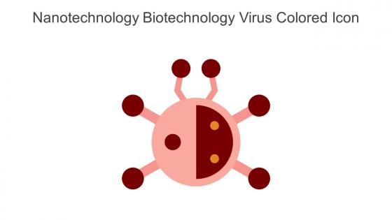 Nanotechnology Biotechnology Virus Colored Icon In Powerpoint Pptx Png And Editable Eps Format