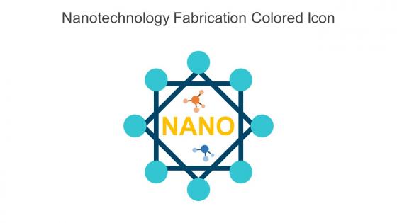 Nanotechnology Fabrication Colored Icon In Powerpoint Pptx Png And Editable Eps Format