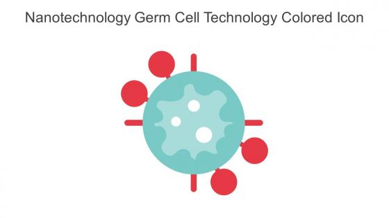 Nanotechnology Germ Cell Technology Colored Icon In Powerpoint Pptx Png And Editable Eps Format