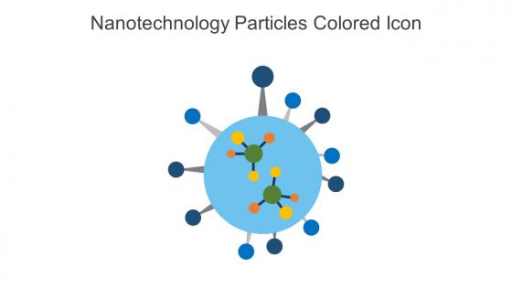 Nanotechnology Particles Colored Icon In Powerpoint Pptx Png And Editable Eps Format