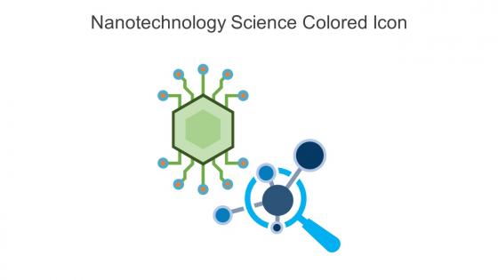 Nanotechnology Science Colored Icon In Powerpoint Pptx Png And Editable Eps Format