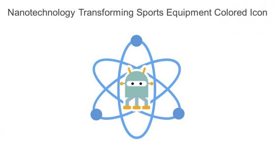 Nanotechnology Transforming Sports Equipment Colored Icon In Powerpoint Pptx Png And Editable Eps Format