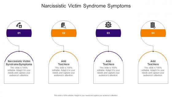 Narcissistic Victim Syndrome Symptoms In Powerpoint And Google Slides Cpb