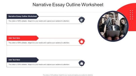 Narrative Essay Outline Worksheet In Powerpoint And Google Slides Cpb