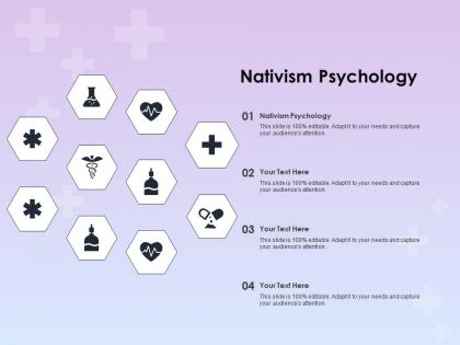 Nativism psychology ppt powerpoint presentation professional samples