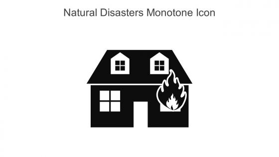 Natural Disasters Monotone Icon In Powerpoint Pptx Png And Editable Eps Format