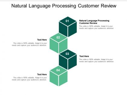 Natural language processing customer review ppt powerpoint presentation file slide cpb