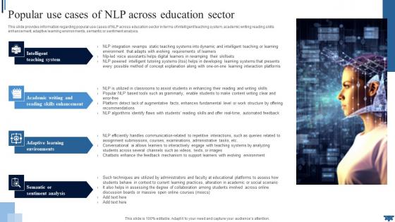 Natural Language Processing Popular Use Cases Across Education Sector AI SS V