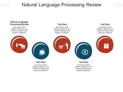 Natural language processing review ppt powerpoint presentation model icons cpb