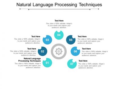 Natural language processing techniques ppt powerpoint presentation portfolio vector cpb