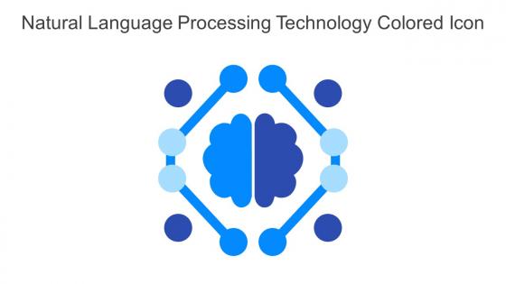 Natural Language Processing Technology Colored Icon In Powerpoint Pptx Png And Editable Eps Format