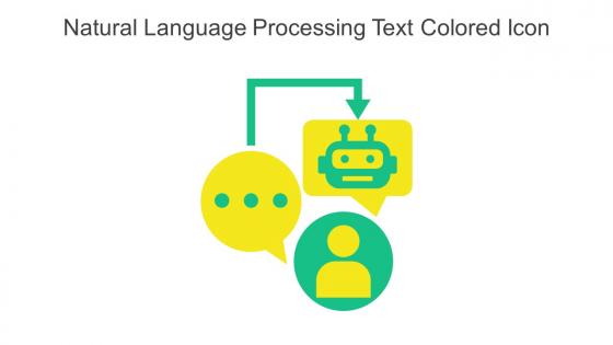 Natural Language Processing Text Colored Icon In Powerpoint Pptx Png And Editable Eps Format
