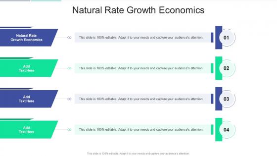 Natural Rate Growth Economics In Powerpoint And Google Slides Cpb