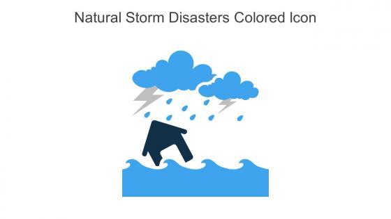 Natural Storm Disasters Colored Icon In Powerpoint Pptx Png And Editable Eps Format