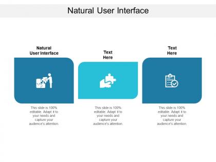 Natural user interface ppt powerpoint presentation deck cpb