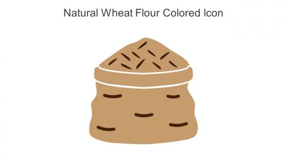 Natural Wheat Flour Colored Icon In Powerpoint Pptx Png And Editable Eps Format