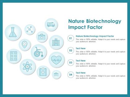 Nature biotechnology impact factor ppt powerpoint presentation summary graphics
