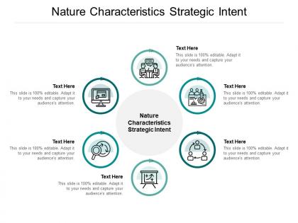 Nature characteristics strategic intent ppt powerpoint presentation styles background images cpb