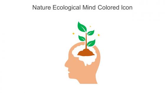 Nature Ecological Mind Colored Icon In Powerpoint Pptx Png And Editable Eps Format