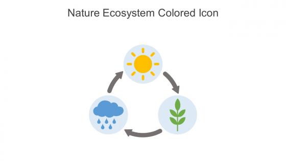 Nature Ecosystem Colored Icon In Powerpoint Pptx Png And Editable Eps Format