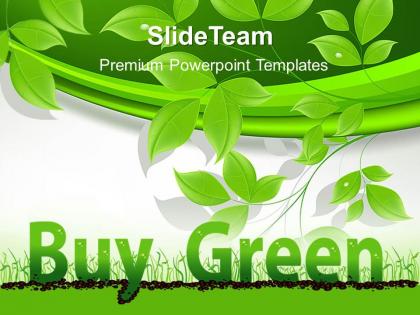 Nature reserves powerpoint templates buy green image ppt slides