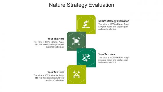 Nature strategy evaluation ppt powerpoint presentation ideas graphic tips cpb