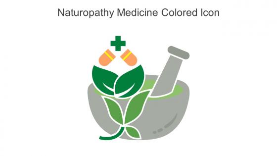 Naturopathy Medicine Colored Icon In Powerpoint Pptx Png And Editable Eps Format