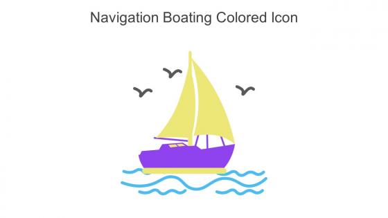 Navigation Boating Colored Icon In Powerpoint Pptx Png And Editable Eps Format