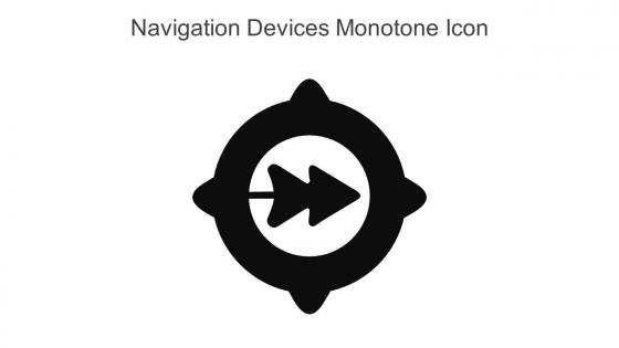 Navigation Devices Monotone Icon In Powerpoint Pptx Png And Editable Eps Format