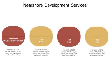 Nearshore development services ppt powerpoint presentation pictures background images cpb