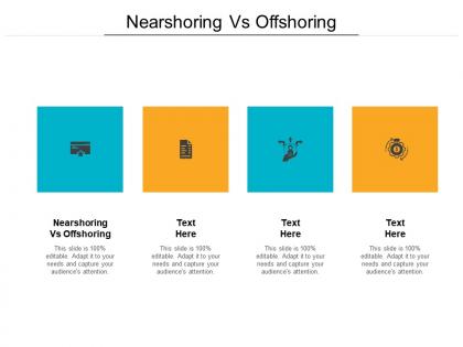Nearshoring vs offshoring ppt powerpoint presentation model layout cpb