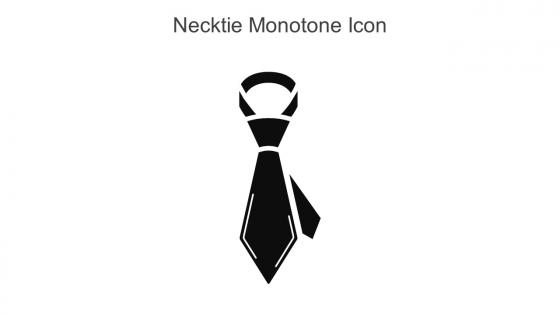 Necktie Monotone Icon In Powerpoint Pptx Png And Editable Eps Format