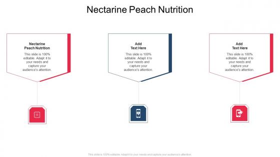 Nectarine Peach Nutrition In Powerpoint And Google Slides Cpb