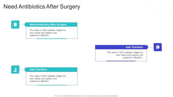 Need Antibiotics After Surgery In Powerpoint And Google Slides Cpb
