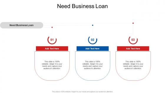 Need Business Loan In Powerpoint And Google Slides Cpb